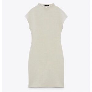 Zara Short Stretch Knit Dress 👗
